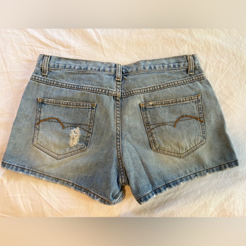 American Eagle Clean Cut Non-Stretch jean shorts Size 8